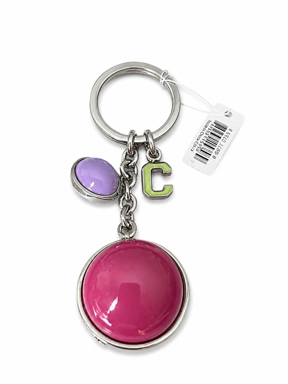 Coach Orbit Keychain